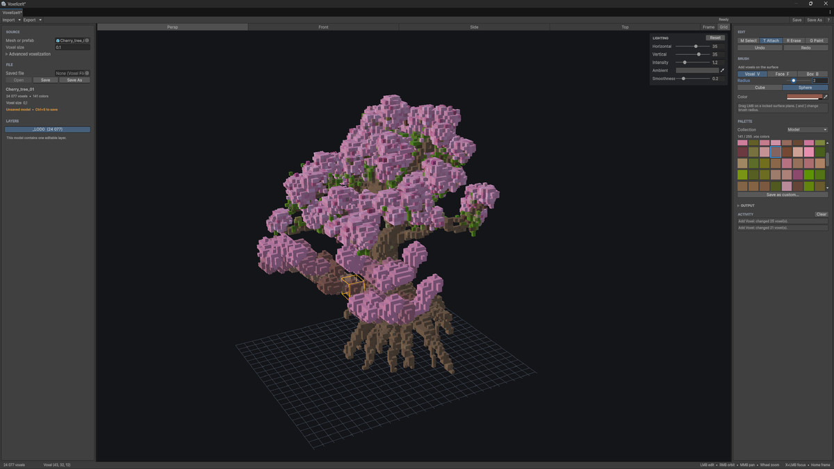 Voxelize It - Mesh Voxelizer & Voxel Editor