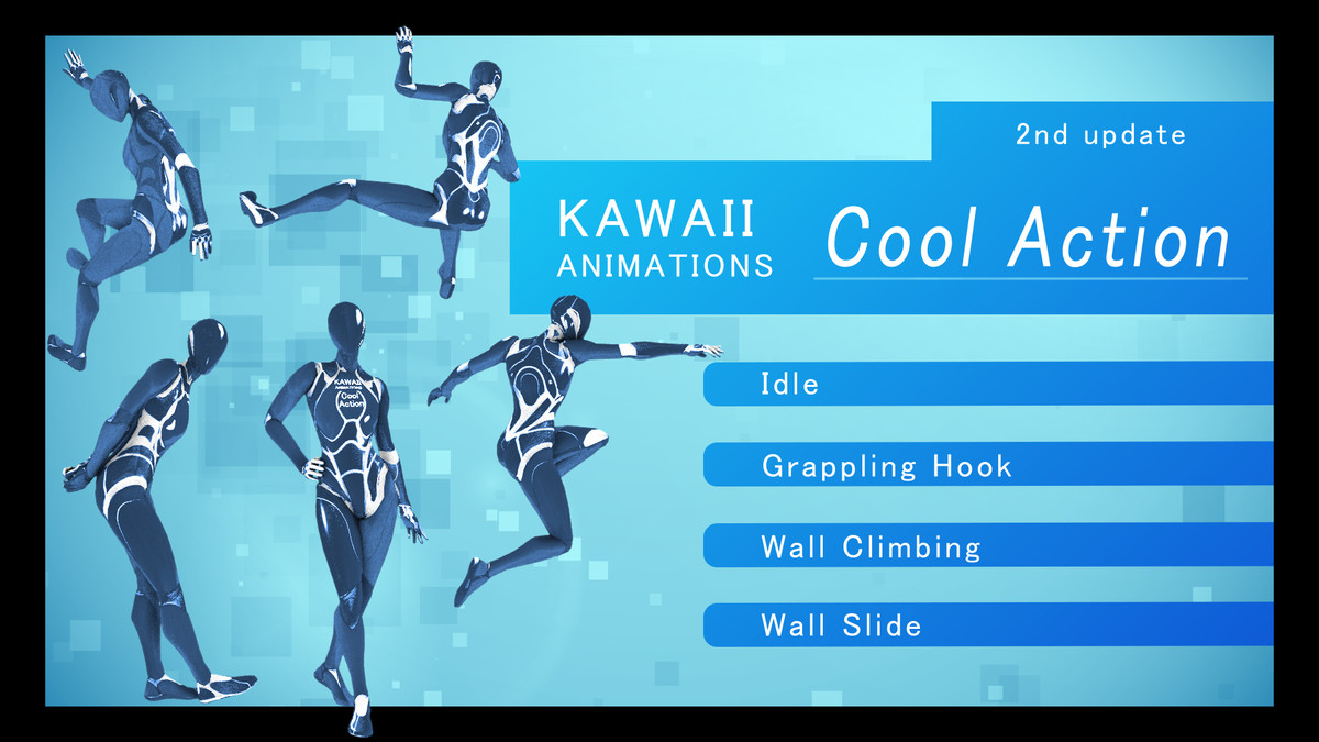 KAWAII ANIMATIONS Cool Action