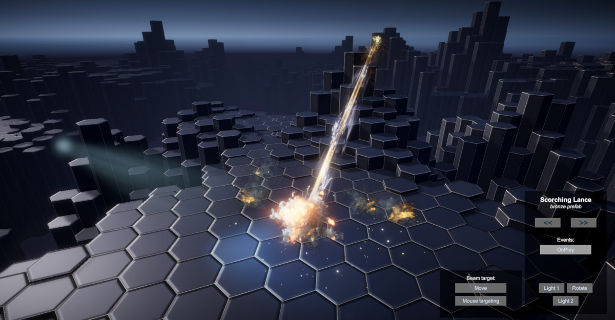 UNI VFX 6D: Beams & Energy for Visual Effect Graph