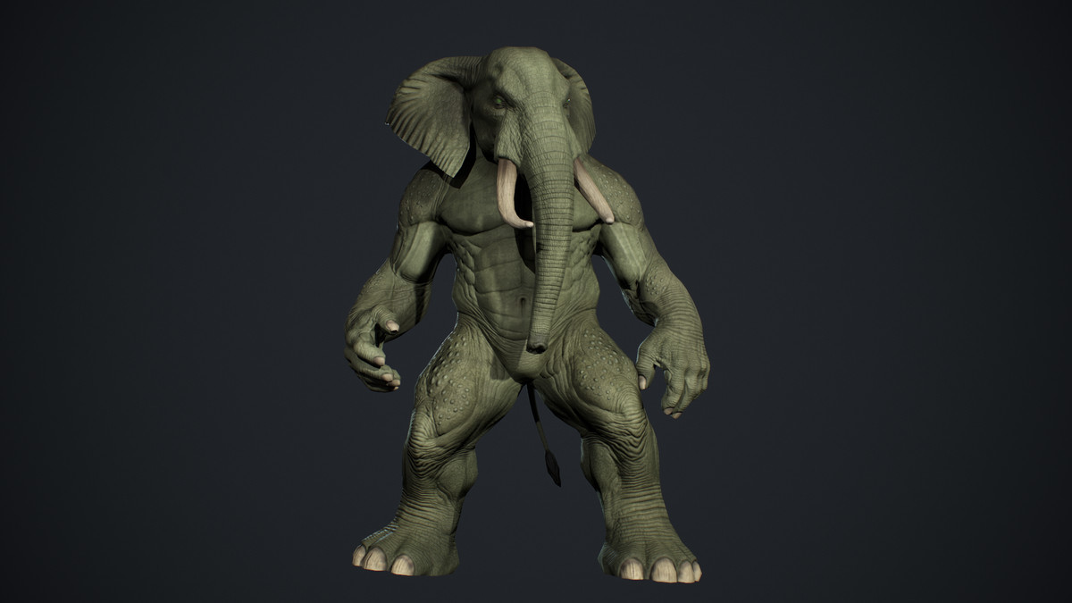 Elephant Humanoid