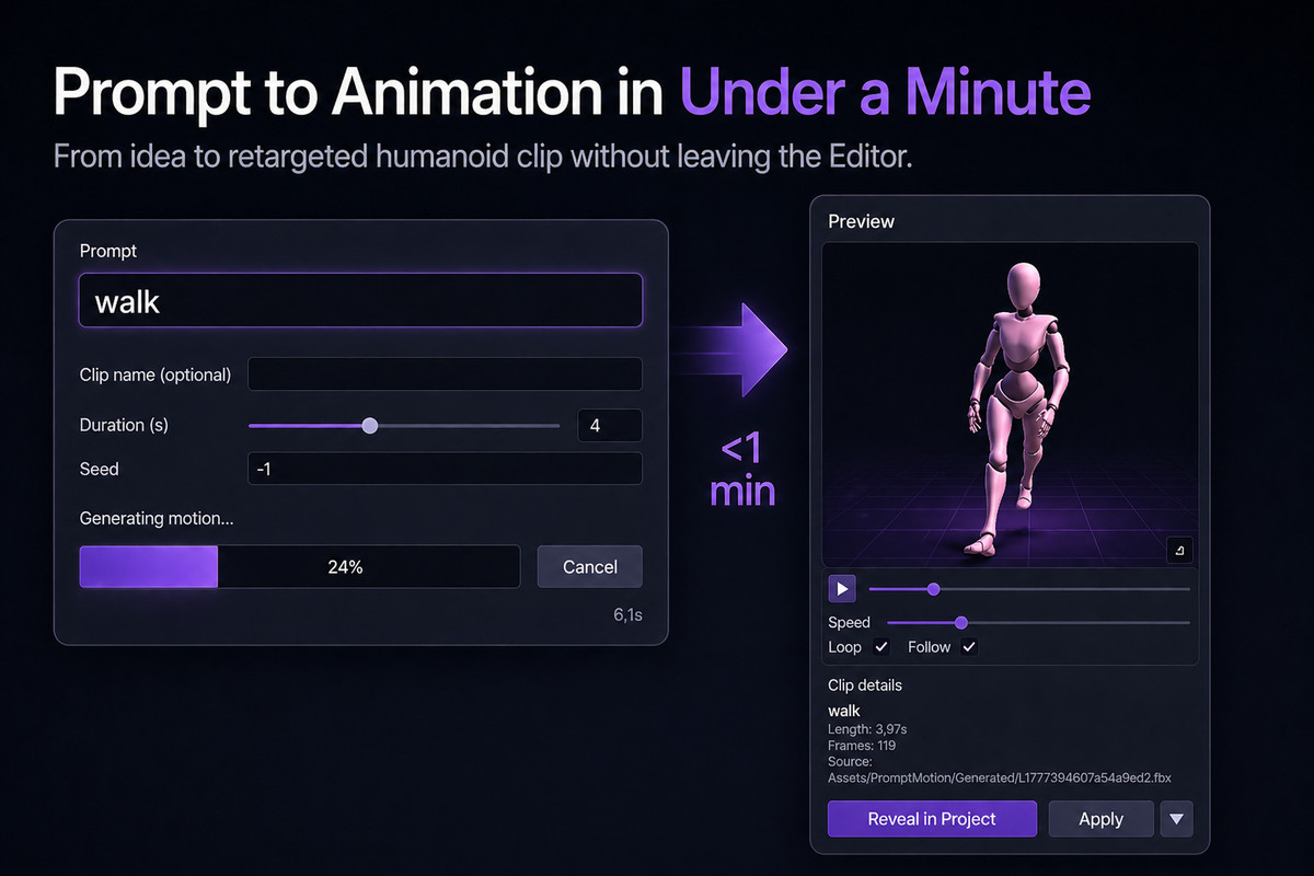 PromptMotion - AI Animation Generator + Library