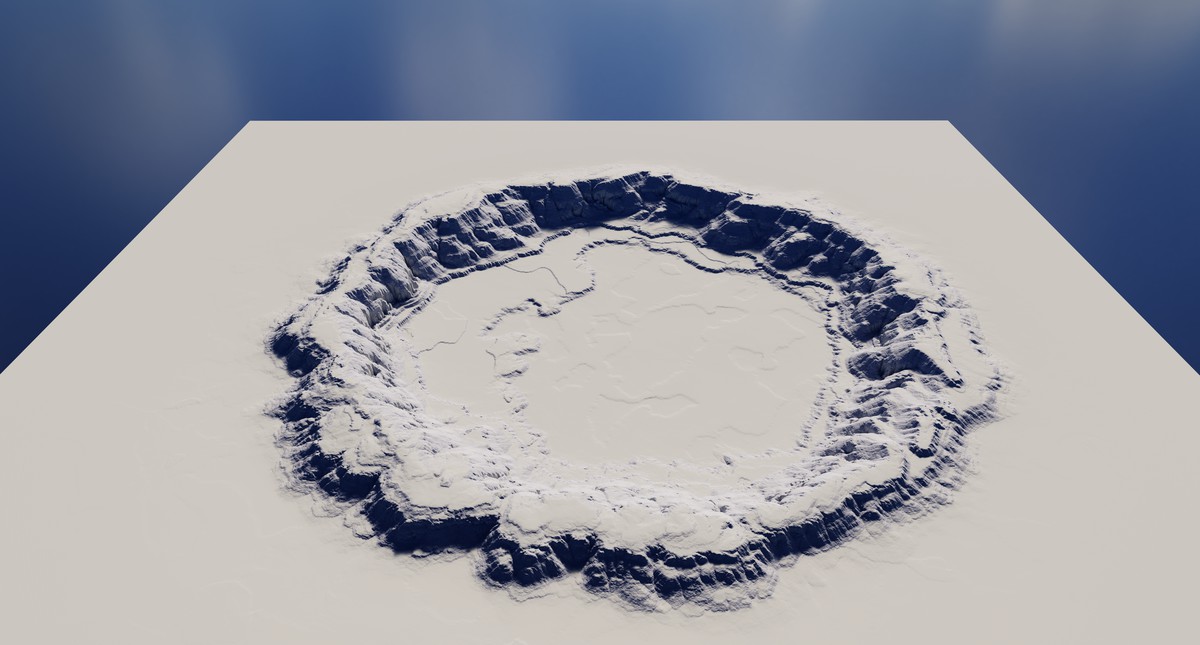 Terraced Canyon Shapes - StampIT!