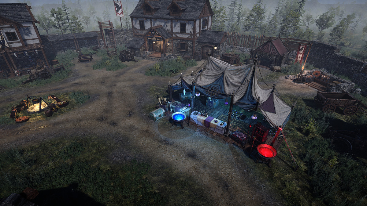 Dark Fantasy Bandit Camp & Wilderness