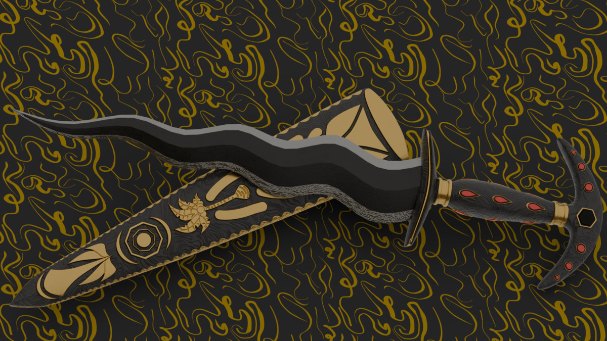 Ornate Dagger 3