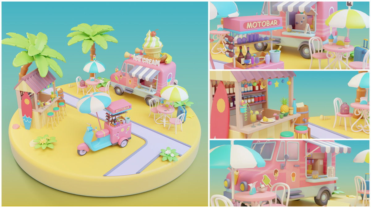Cozy Summer Beach Pack