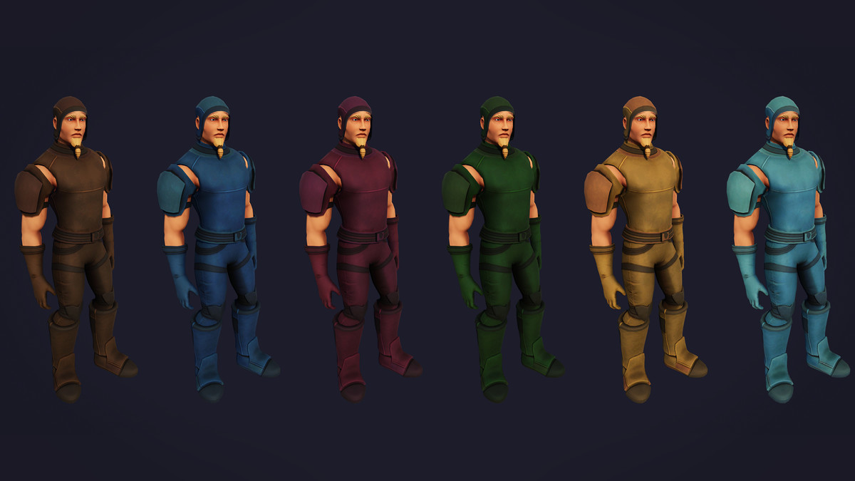 Character & Armor Bundle for Stylized Fantasy RPG