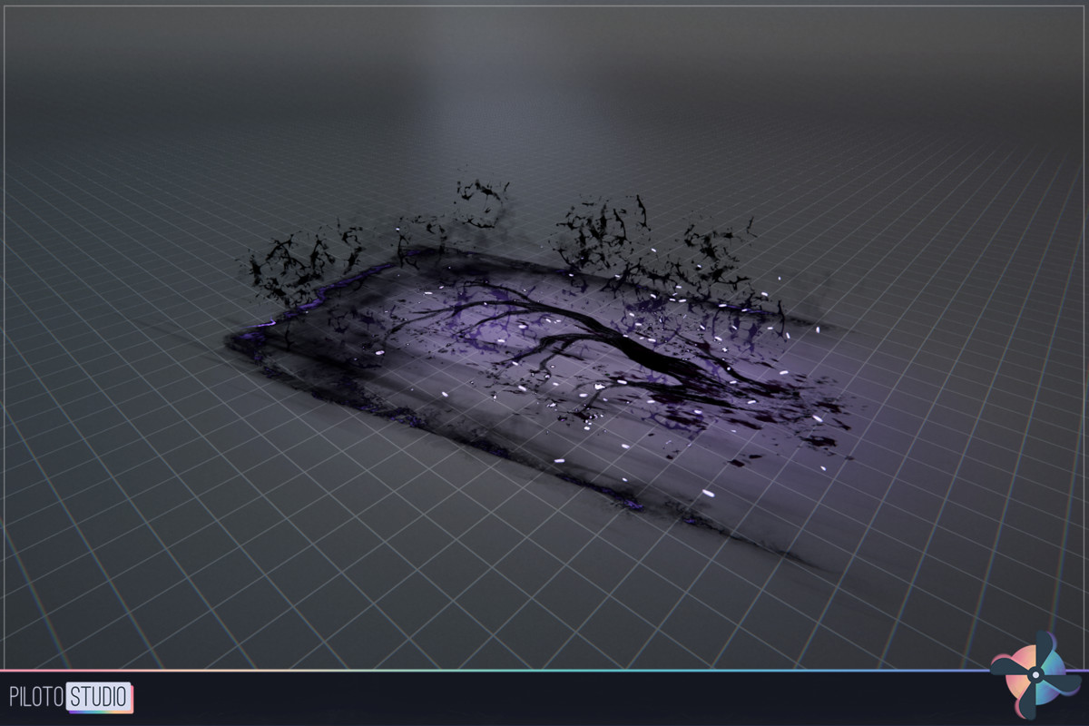 Realistic Ink Spells VFX