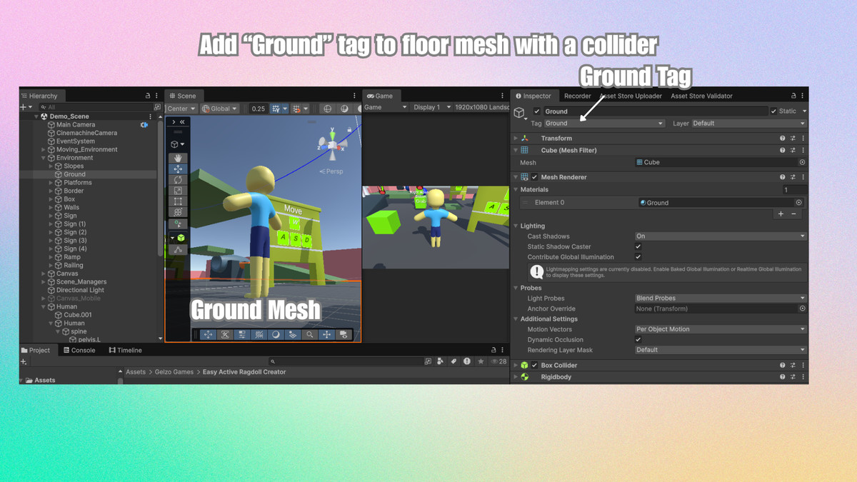 Easy Active Ragdoll Creator