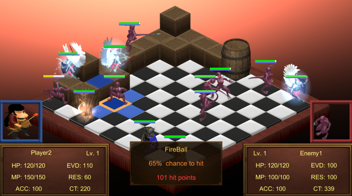 Isometric Tactics System