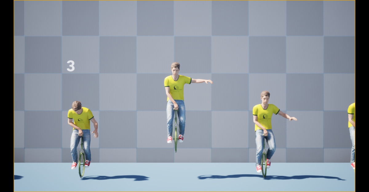 Unicycle Animation