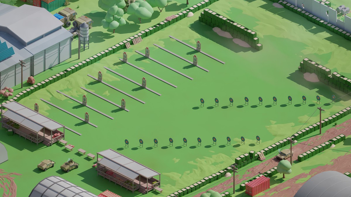 Military 2 - Low Poly 3D Models Pack