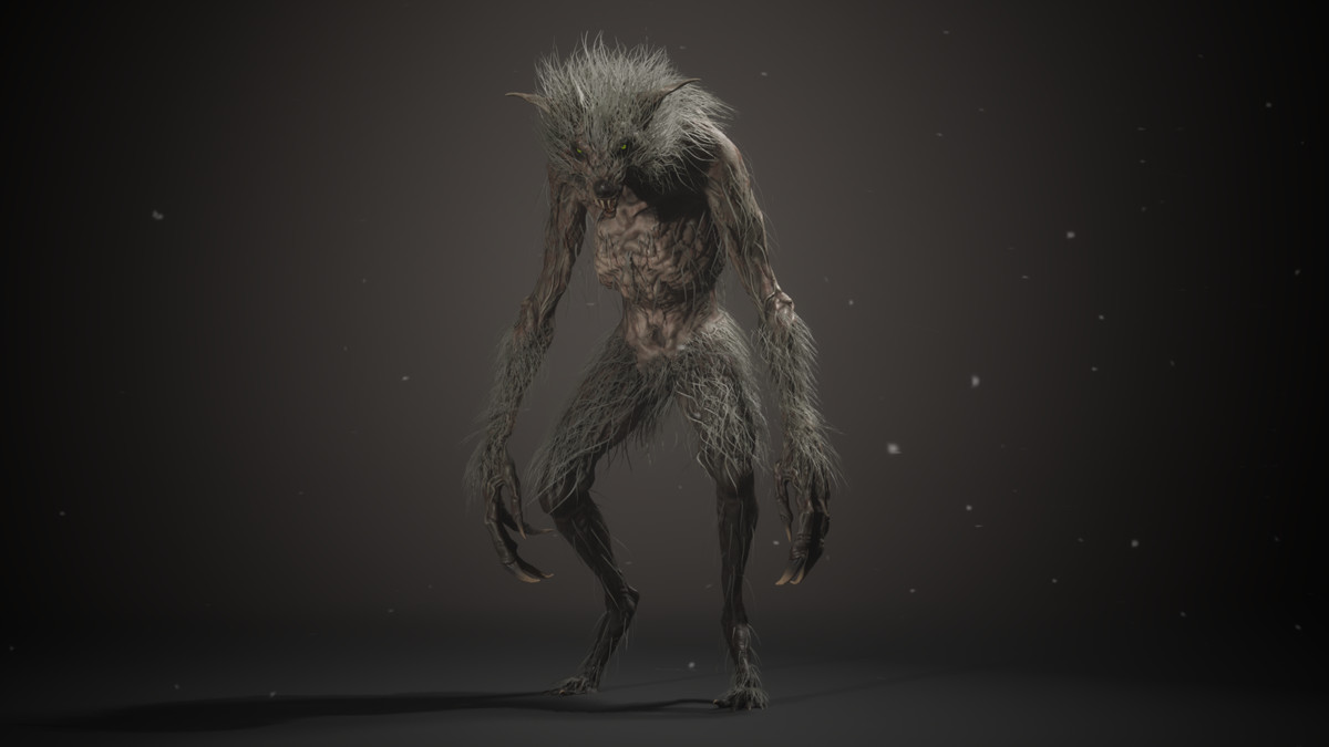 Feral Werewolf Monster