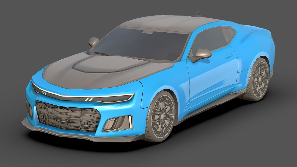 Sedan Low Poly Cars Pack