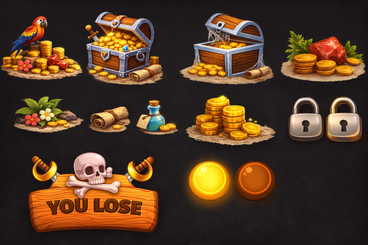 Mobile Main Menu UI Pack (Clean & Animated)