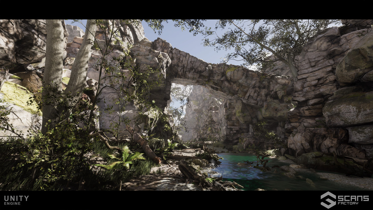 [HDRP] Ancient Temple Ruins - Mountains Environment