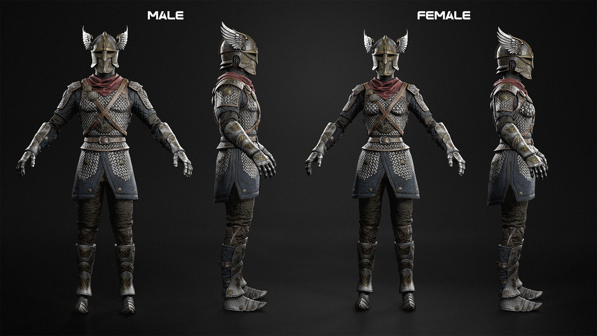 Alatus Knight - Male and Female
