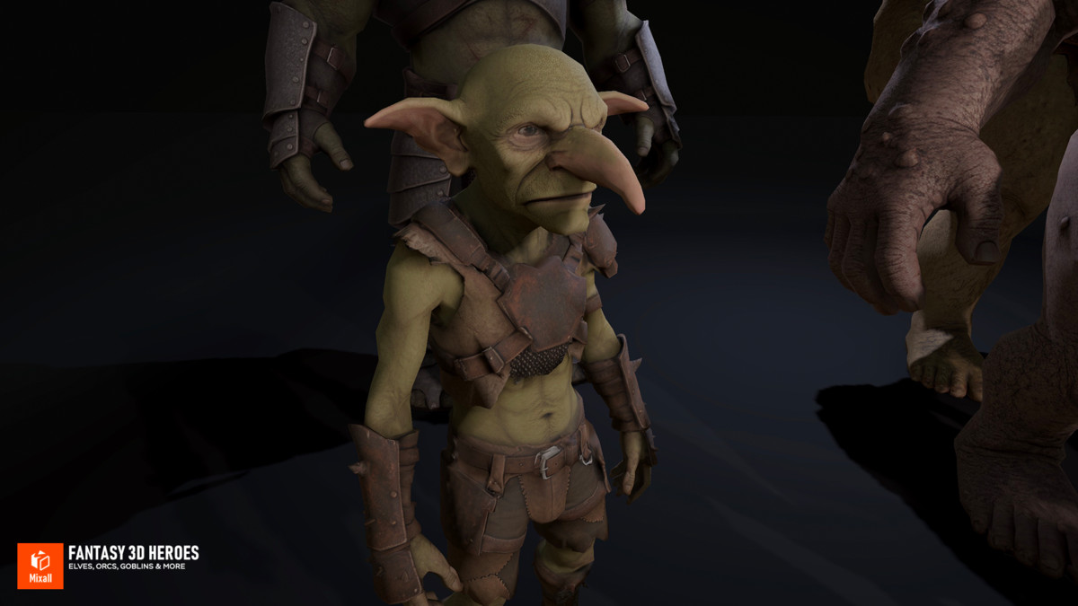 Fantasy 3D Heroes: Elves, Orcs, Goblins & More