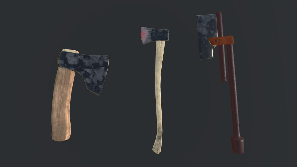Mid poly Axes Collection