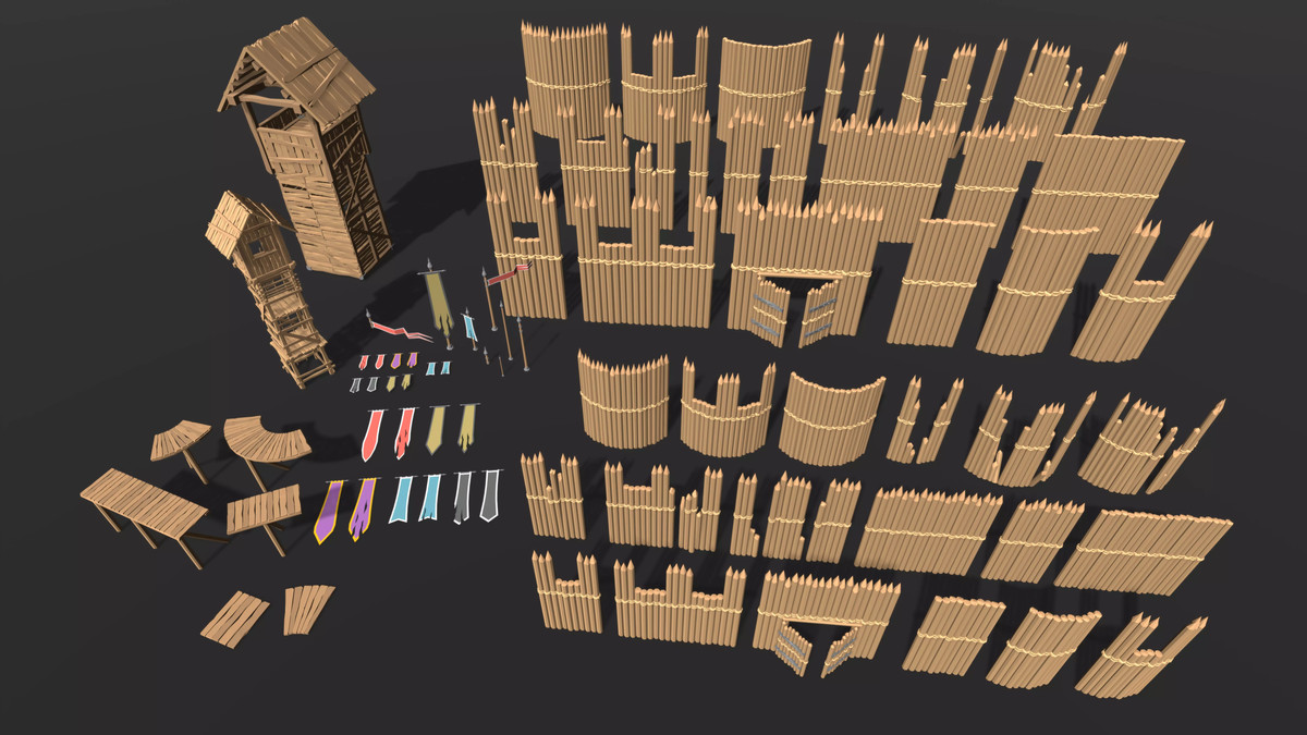 STYLIZED Low Poly Fantasy Bundle Vol. 2