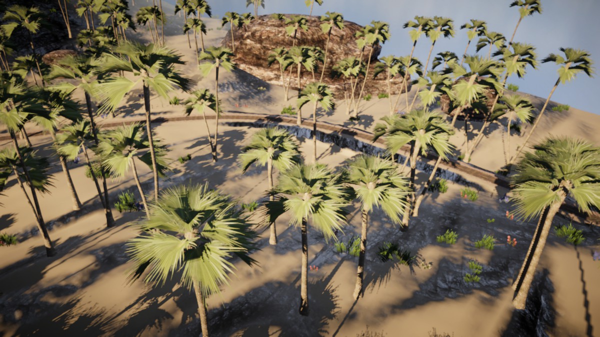 Mobile Palm Tree Bundle (for URP)