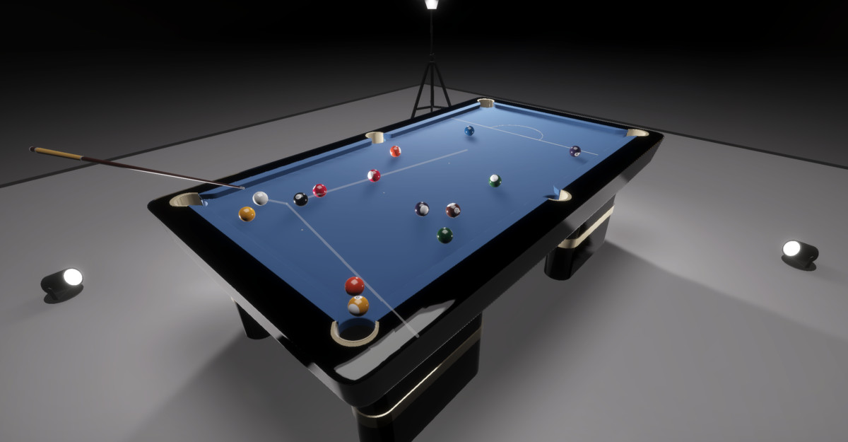 Billiards Engine 2.0 | AI + HDRP | Grown Assets