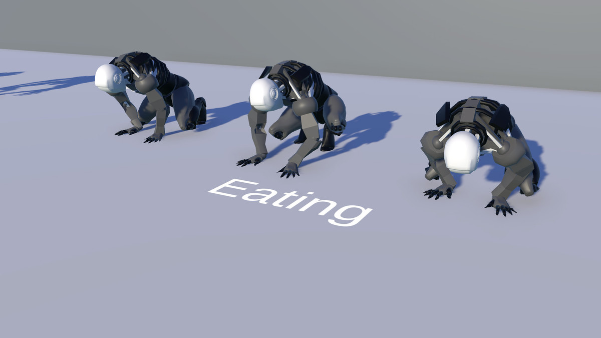 Crawling Ghoul Animations
