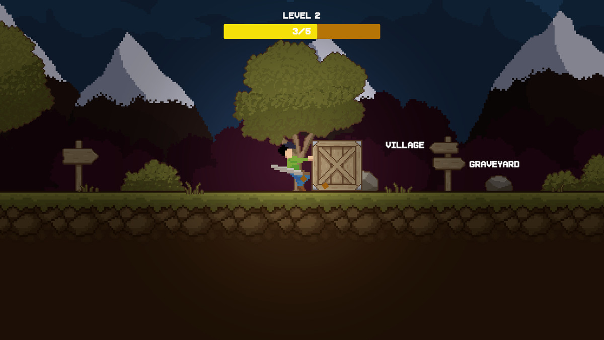 2D Platformer Action Game Template