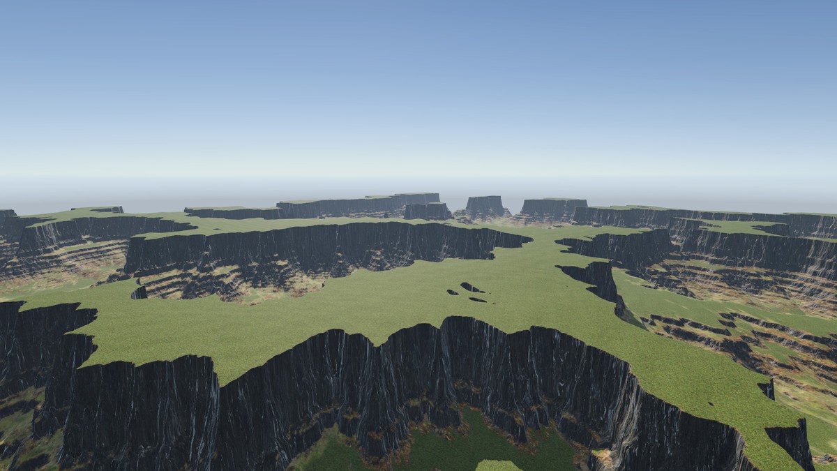 Procedural Canyon Terrains 8K