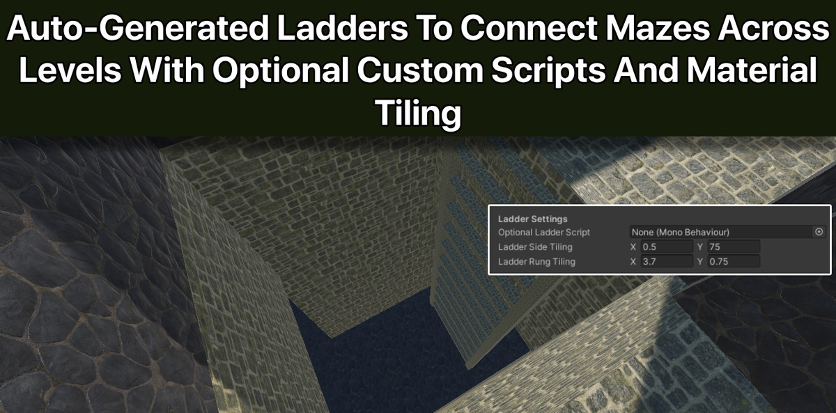 Maze Builder Pro 3 – Advanced Procedural Maze Generator with NavMesh & Spawning