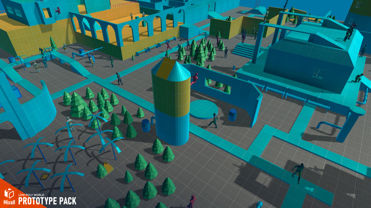 LOW POLY WORLD - PROTOTYPE PACK