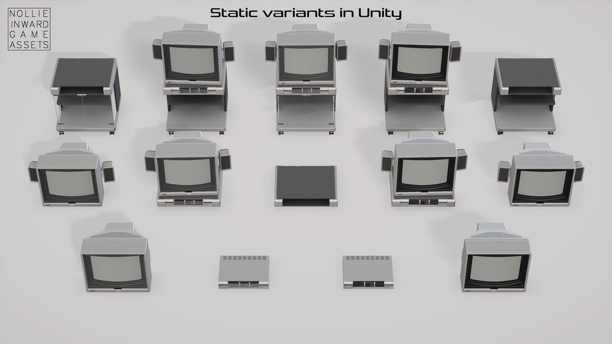 80s TVs Vol.14 Professional TV Set