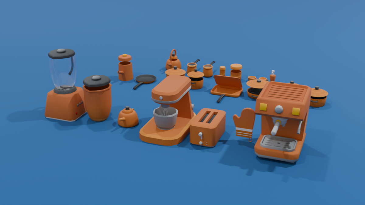 Cartoon Kitchen Package