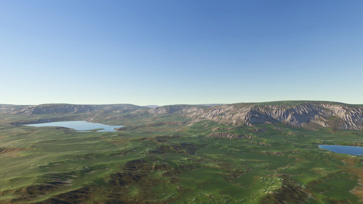 Procedural Islands, Lakes & Hills 8K - 48 Terrains
