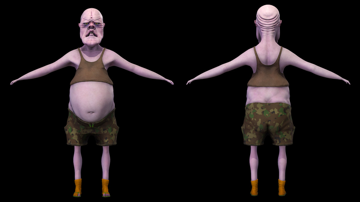 Funky Cartoon Man – Uncle Bob