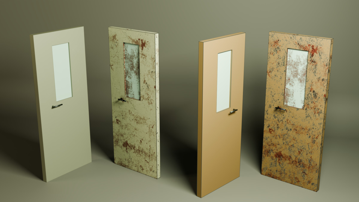 Hospital Clean/Horror Props Pack – Modular Environment | URP/HDRP