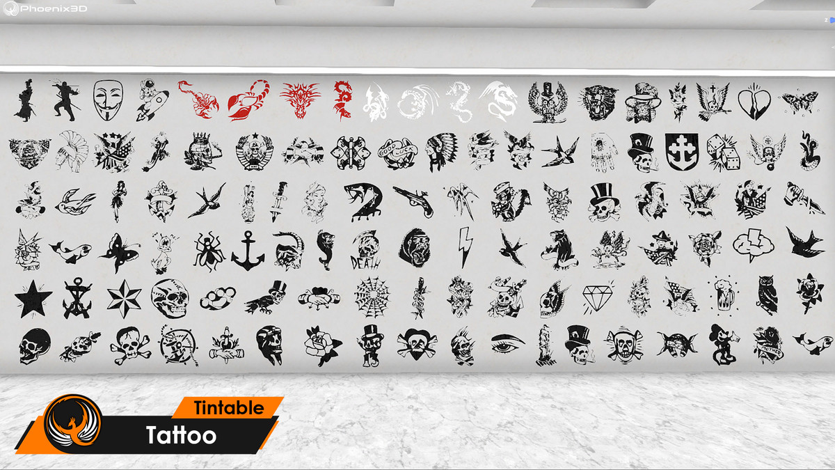 P3D: Mega Decal Textures (3500+ for Walls, Cars, and Level Design)