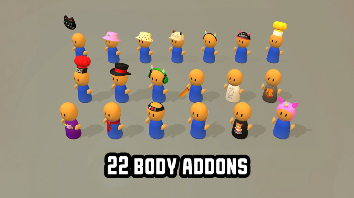 Bean-Style Avatars: The Ultimate Character & Outfit Pack