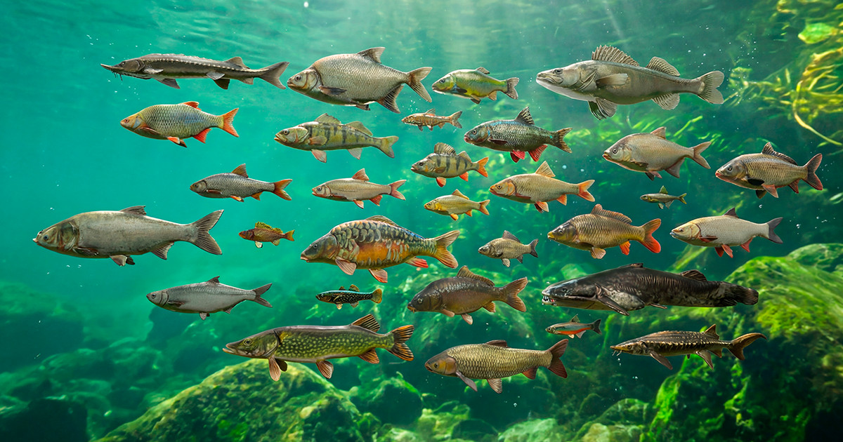 River fish - large pack