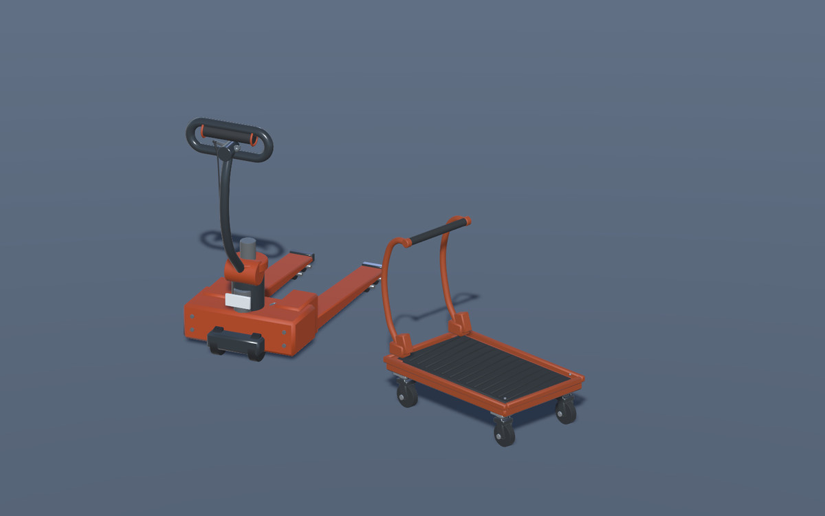 Warehouse Handling Pack - Pallet Jack and Platform Trolley