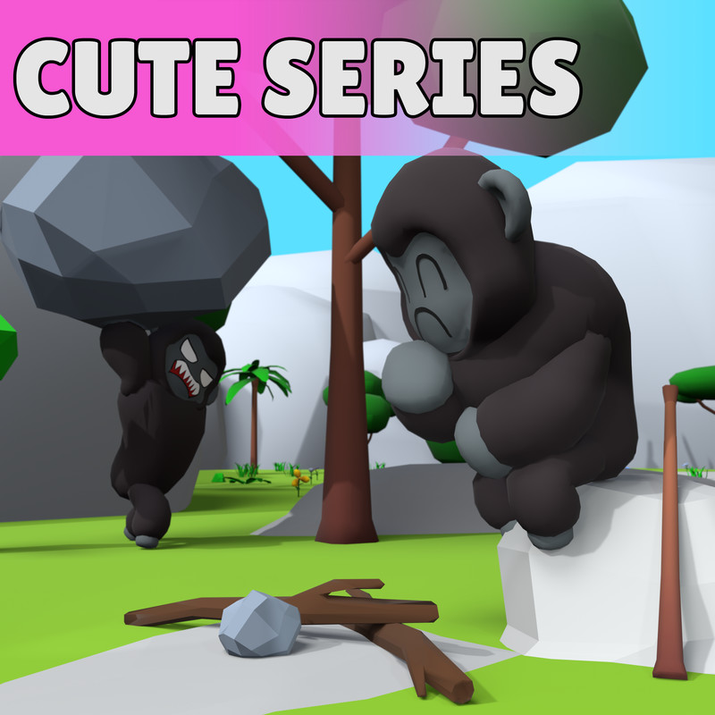 Cute low poly Animals part 1