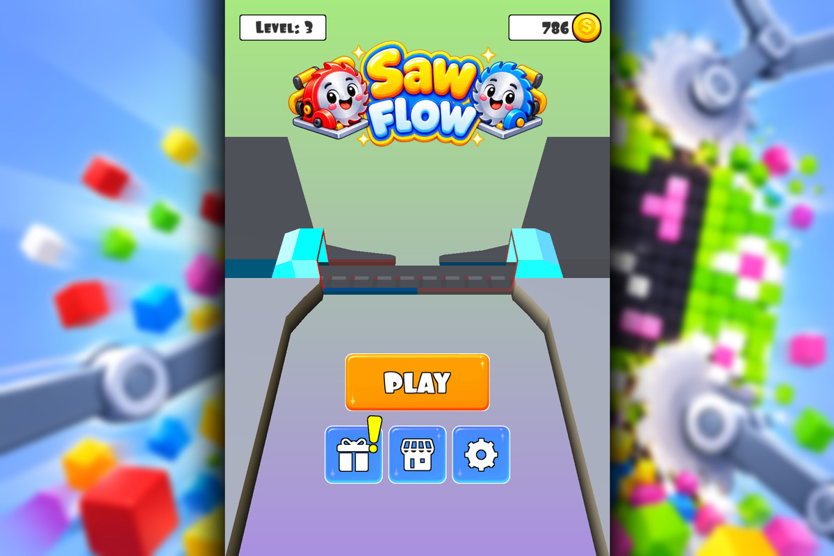 Saw Flow - Complete Mobile Game Template