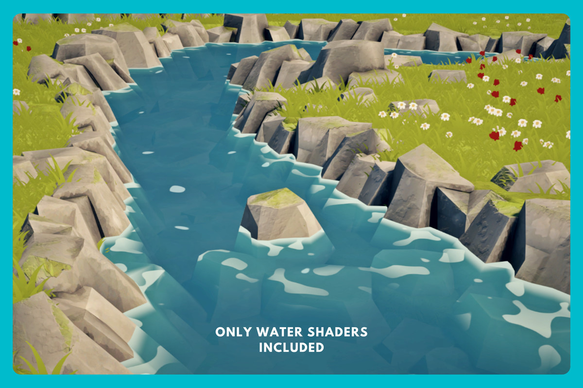Stylized Water Shader and Textures
