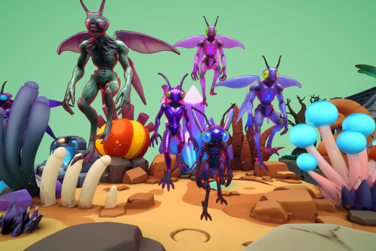 Fantasy Monster Evolution Pack 07-08–09 – Game Ready Creatures | PixeliusVita