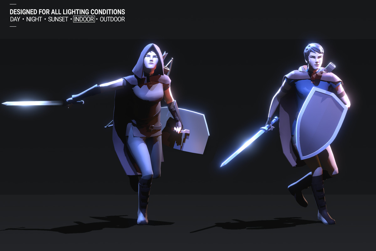 Polyquest Heroes: Warrior I Huntress