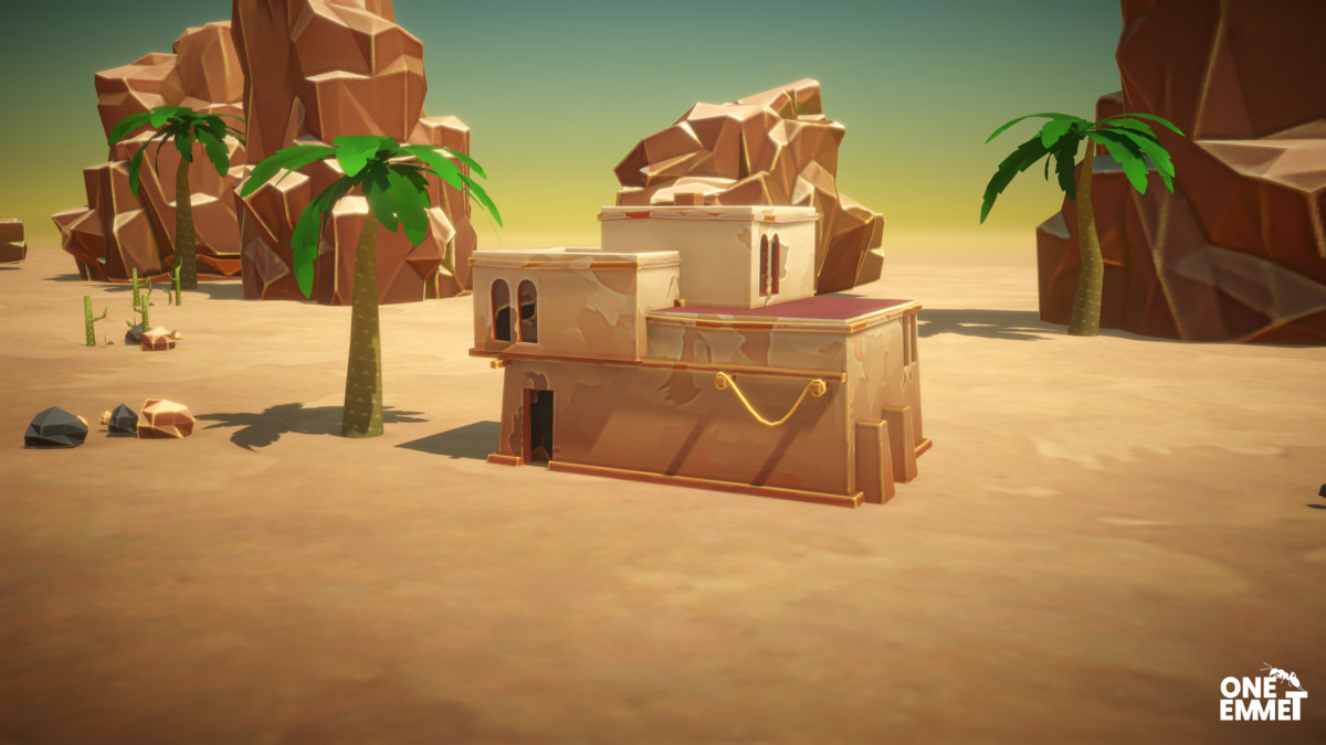 Stylized Desert Outpost Environment Pack