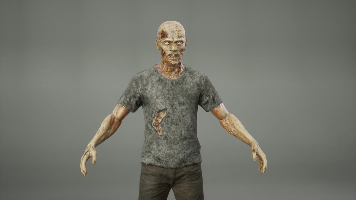 Zombie man