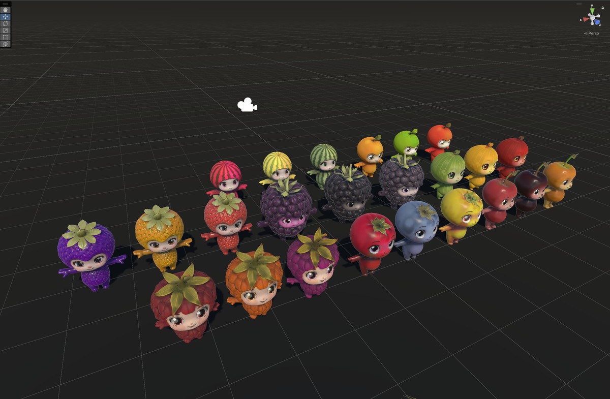 Chibi Fruit Pack One