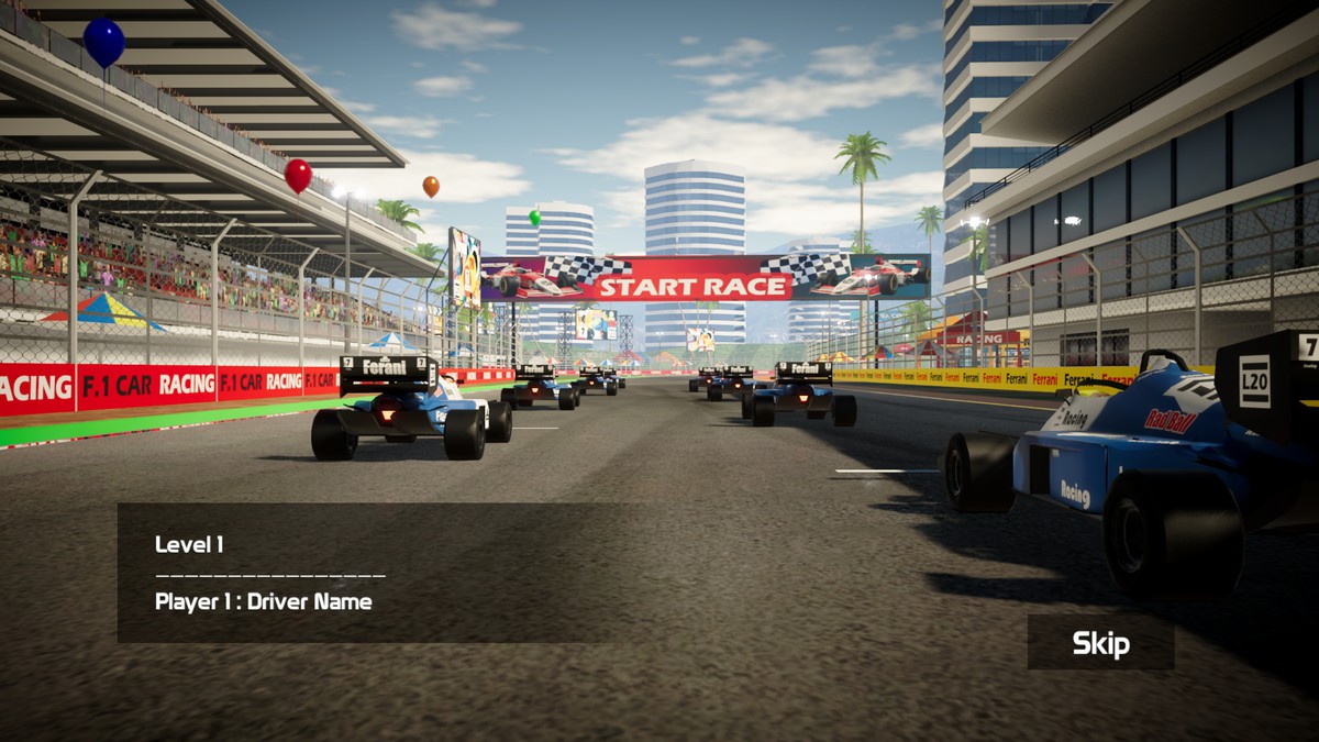 F.1 Racing Game 2