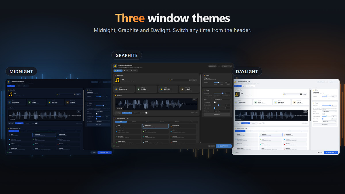 SoundShifter Pro