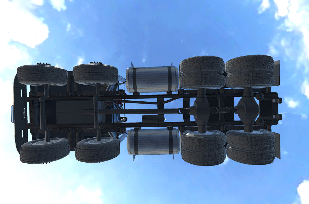 TwinSteer cabover truck